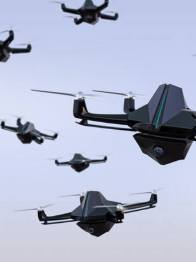 5 Advantages of  AI-Powered  Swarming Drones ::The Future of Aerial Warfare